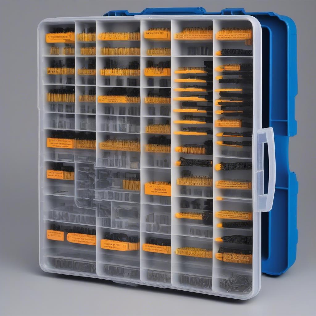 Screwdriver Bit Storage Case for Organization and Protection