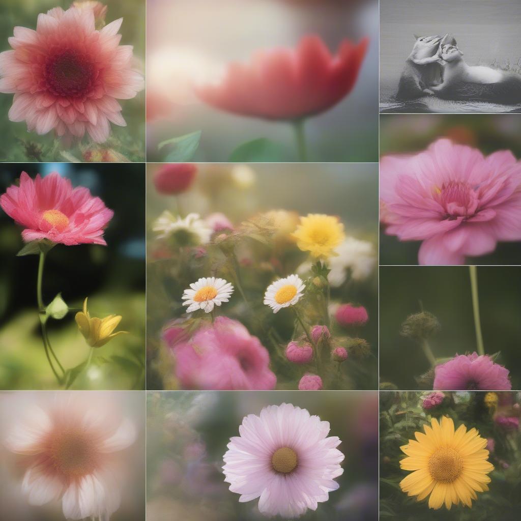 Examples of high-resolution images suitable for canvas printing