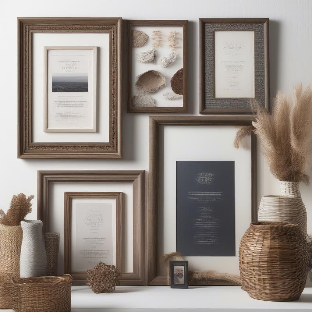 Selecting the Perfect Frame for Custom Sayings