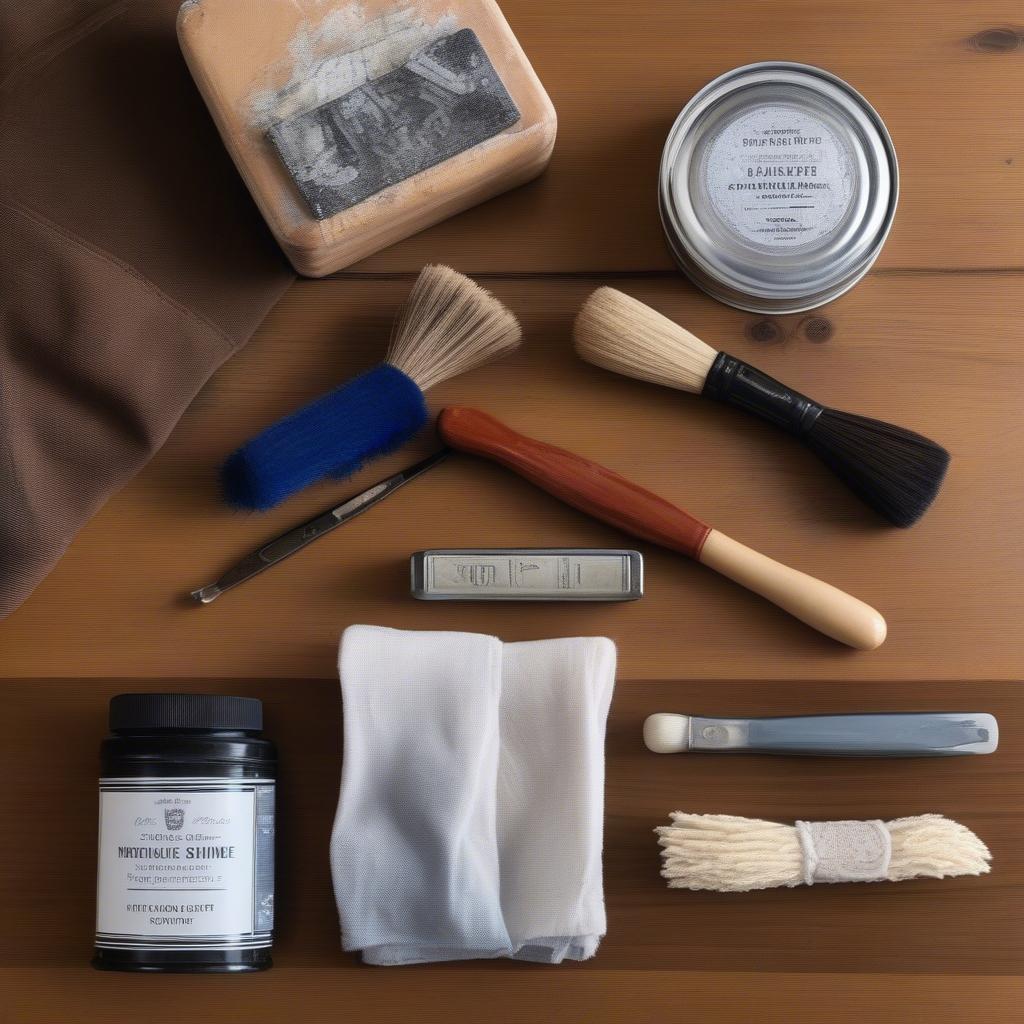 Essential Components of a Shoe Shine Kit