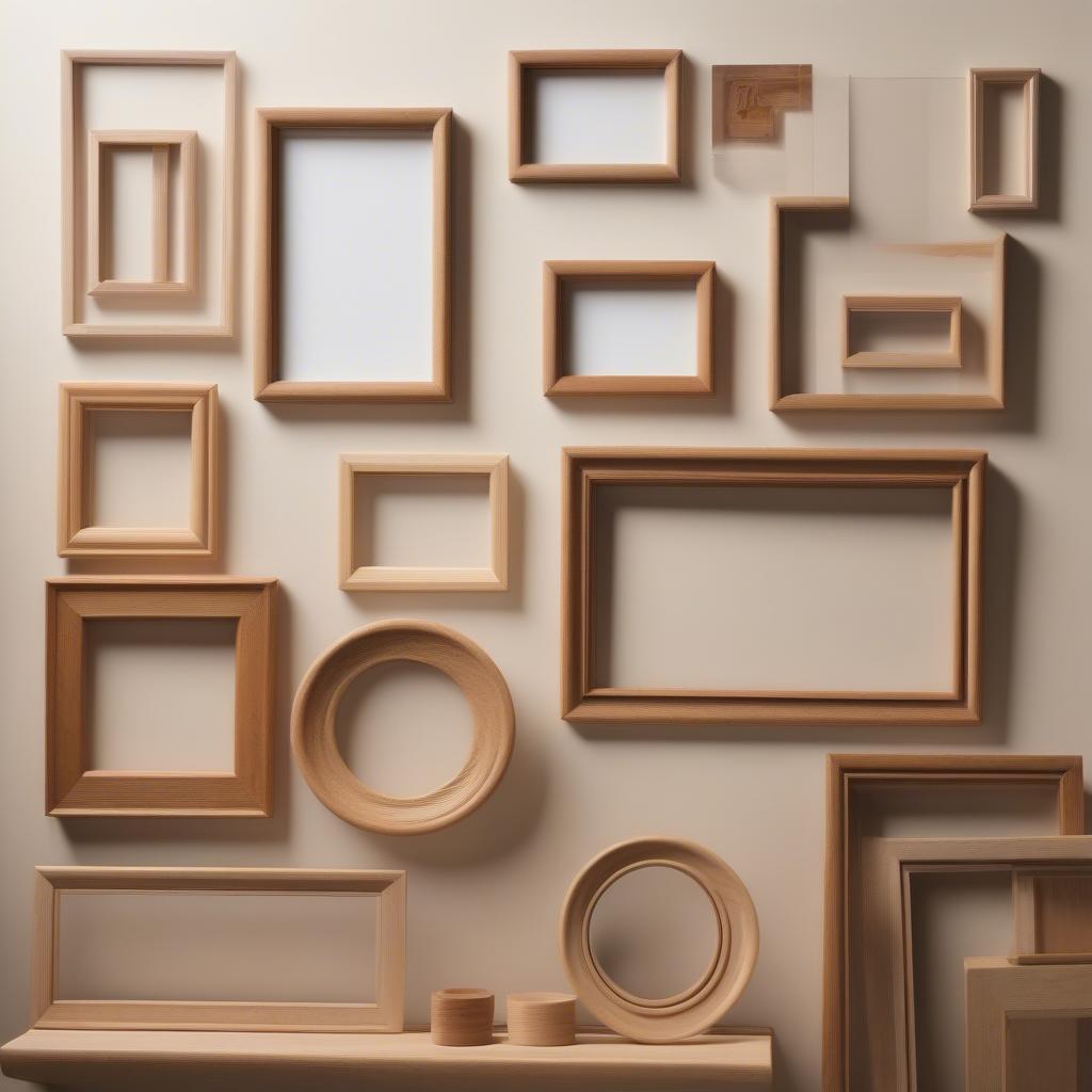 Variety of Simple Wood Frames