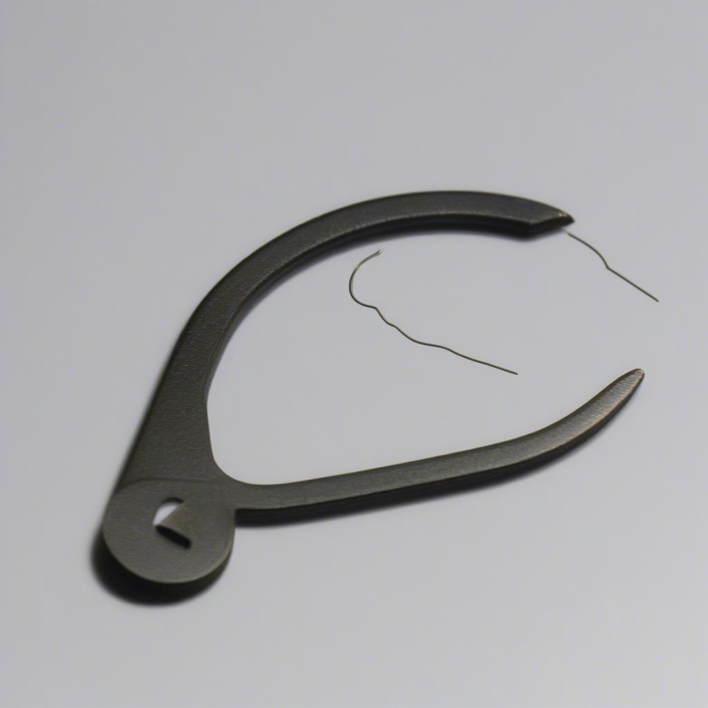 Anatomy of a Size 1/0 Circle Hook