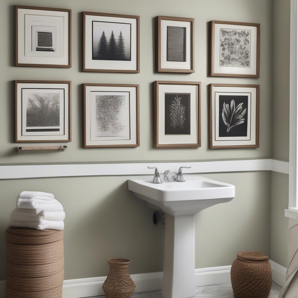 Small Bathroom Wall Art Ideas