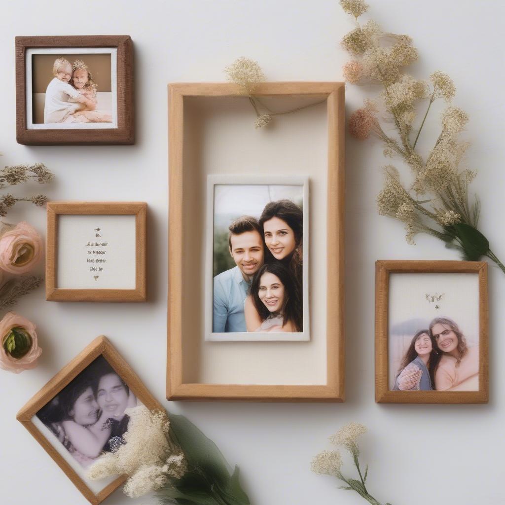 Personalized Gifts Created on Small Canvas Frames