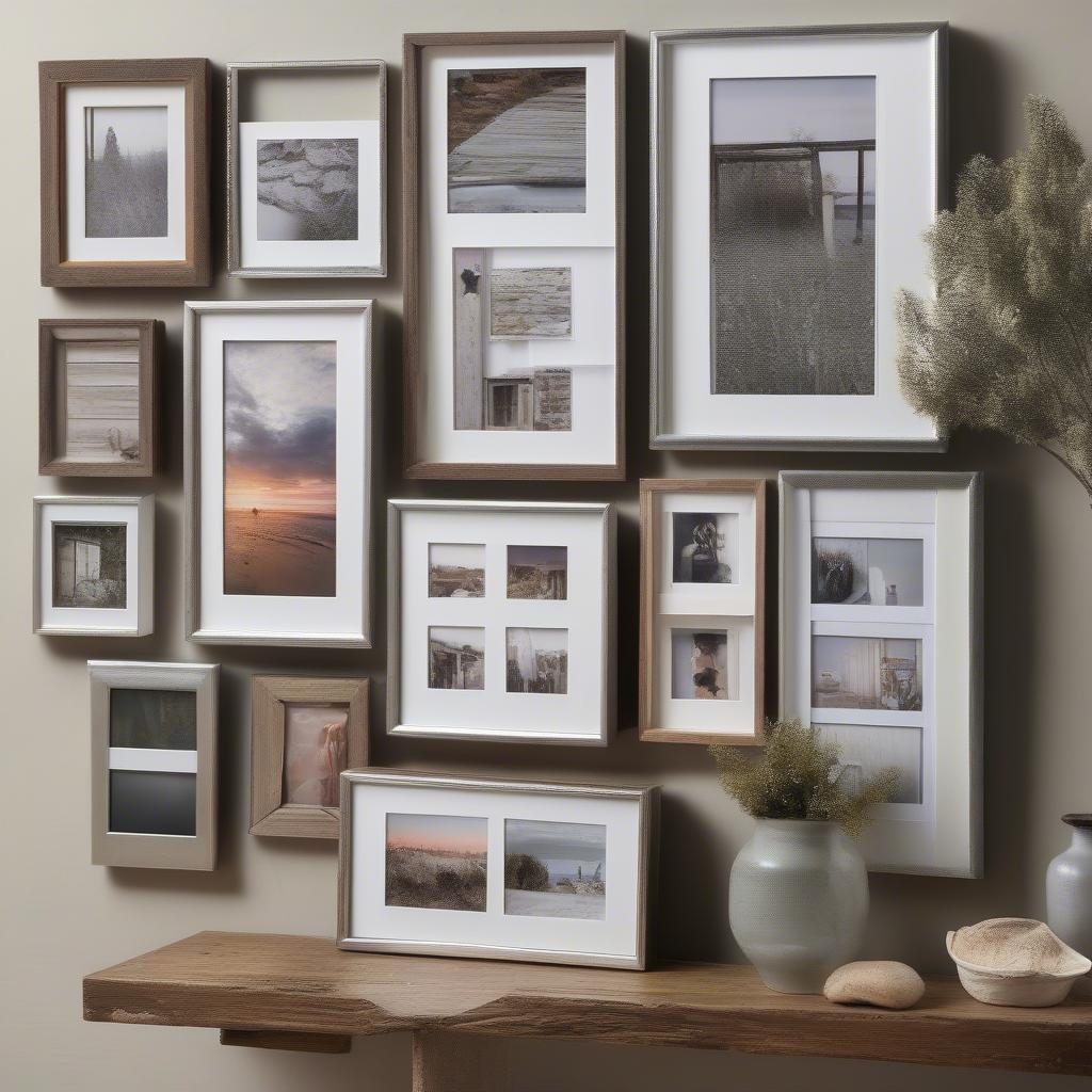 Small Collage Frames in Various Styles