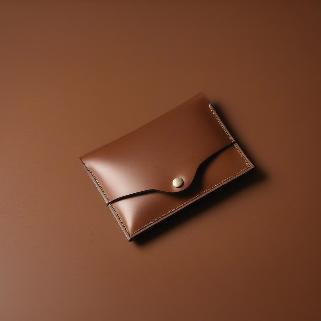 Leather Small Envelope Wallet