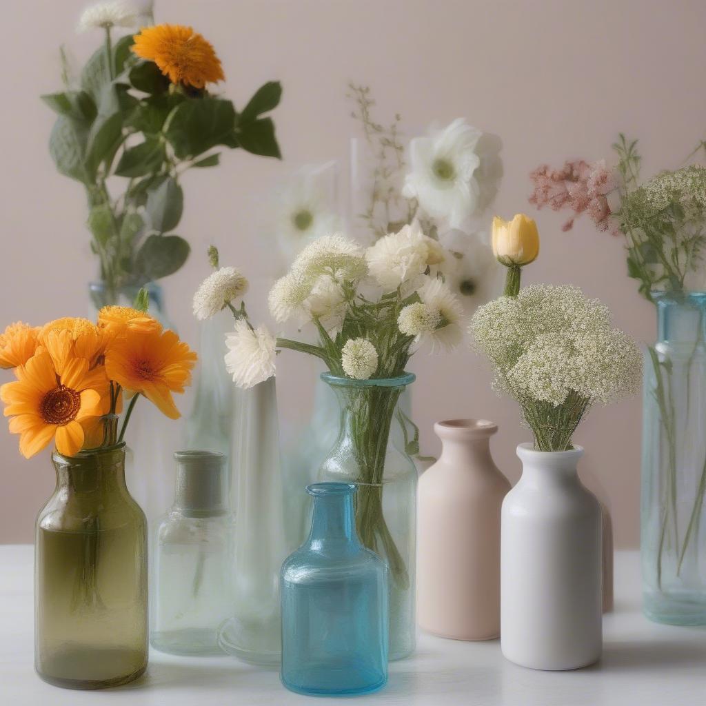 Budget-Friendly Small Flower Vases in Bulk