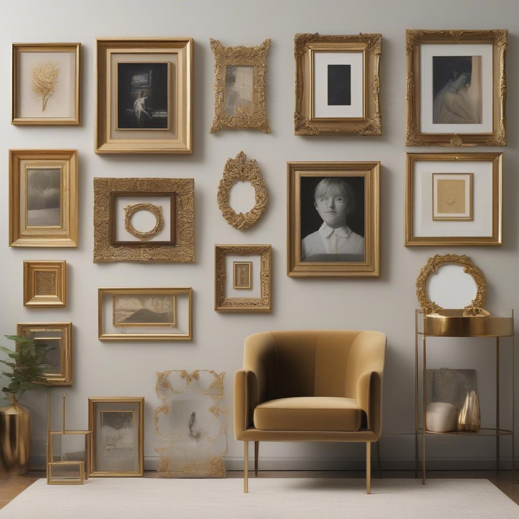 Small Gold Frames: Exploring Styles and Finishes