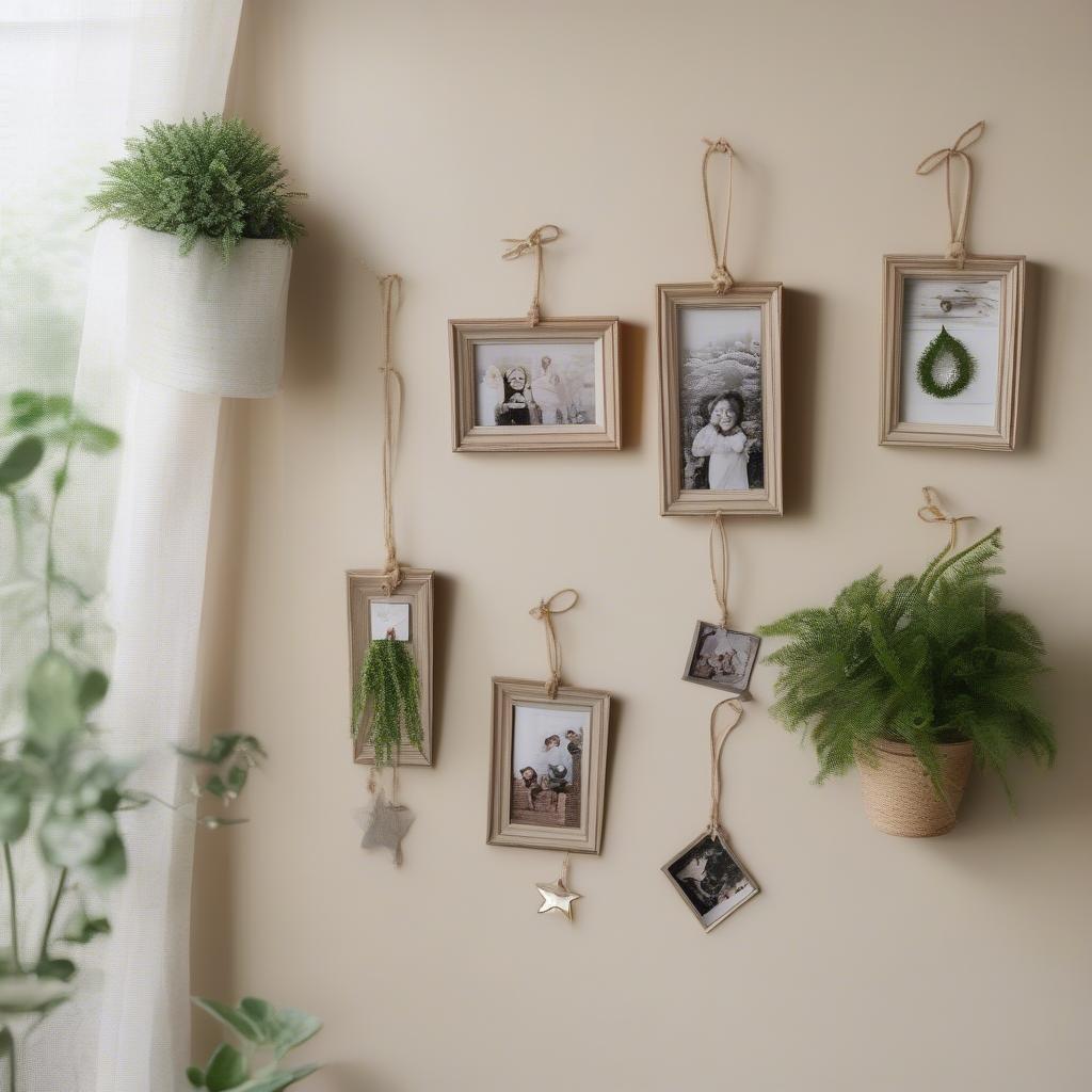 Creative Uses for Small Hanging Picture Frame Ornaments