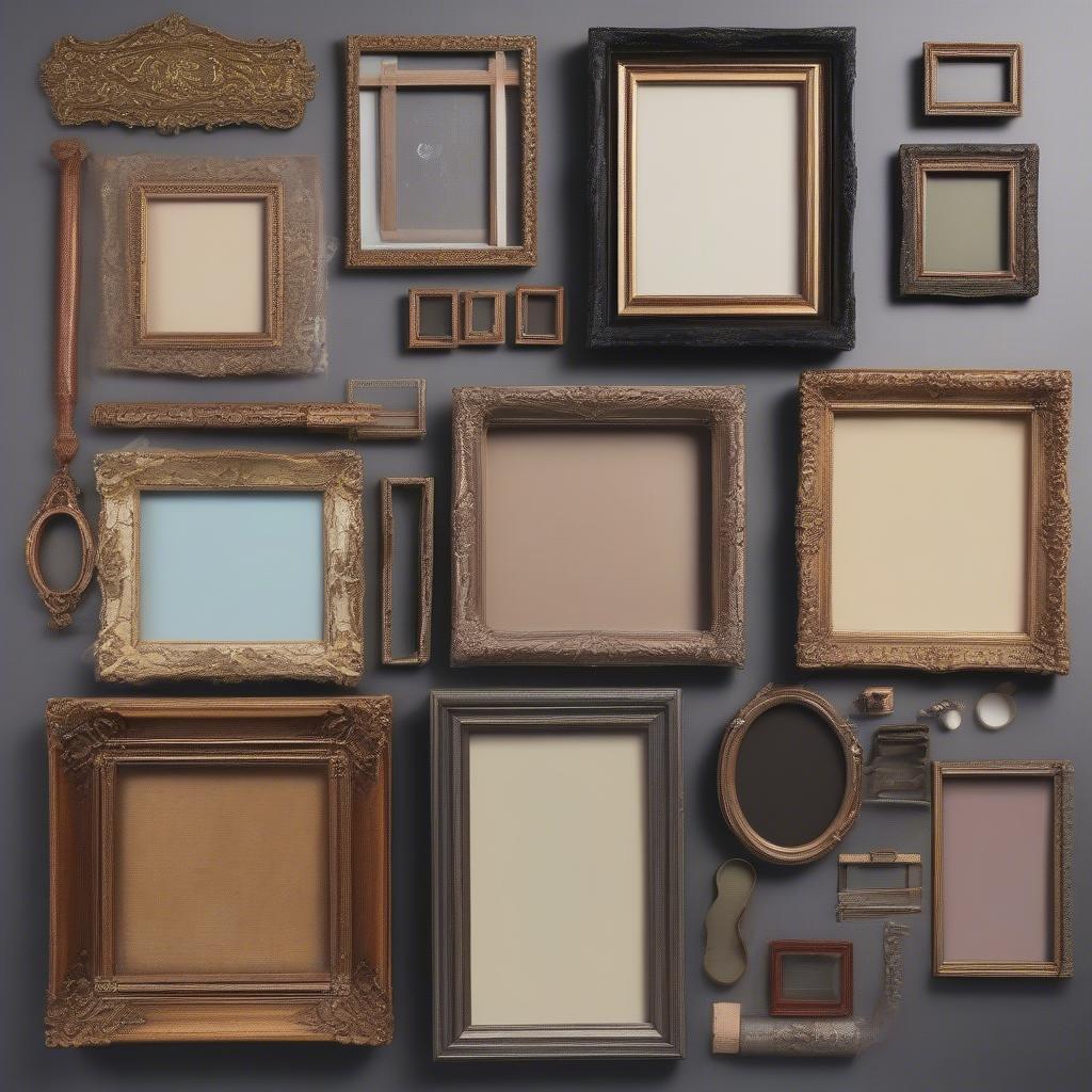 Variety of Small Painting Frames