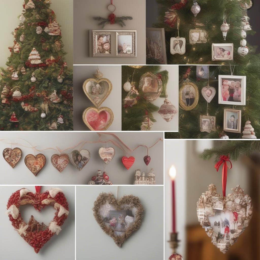 Small Picture Frame Ornament Display Ideas