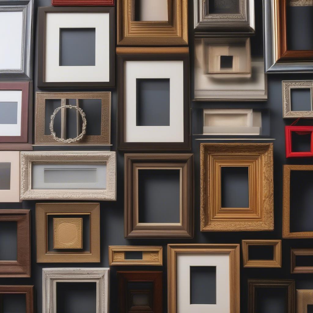 Variety of Small Picture Frames in Bulk