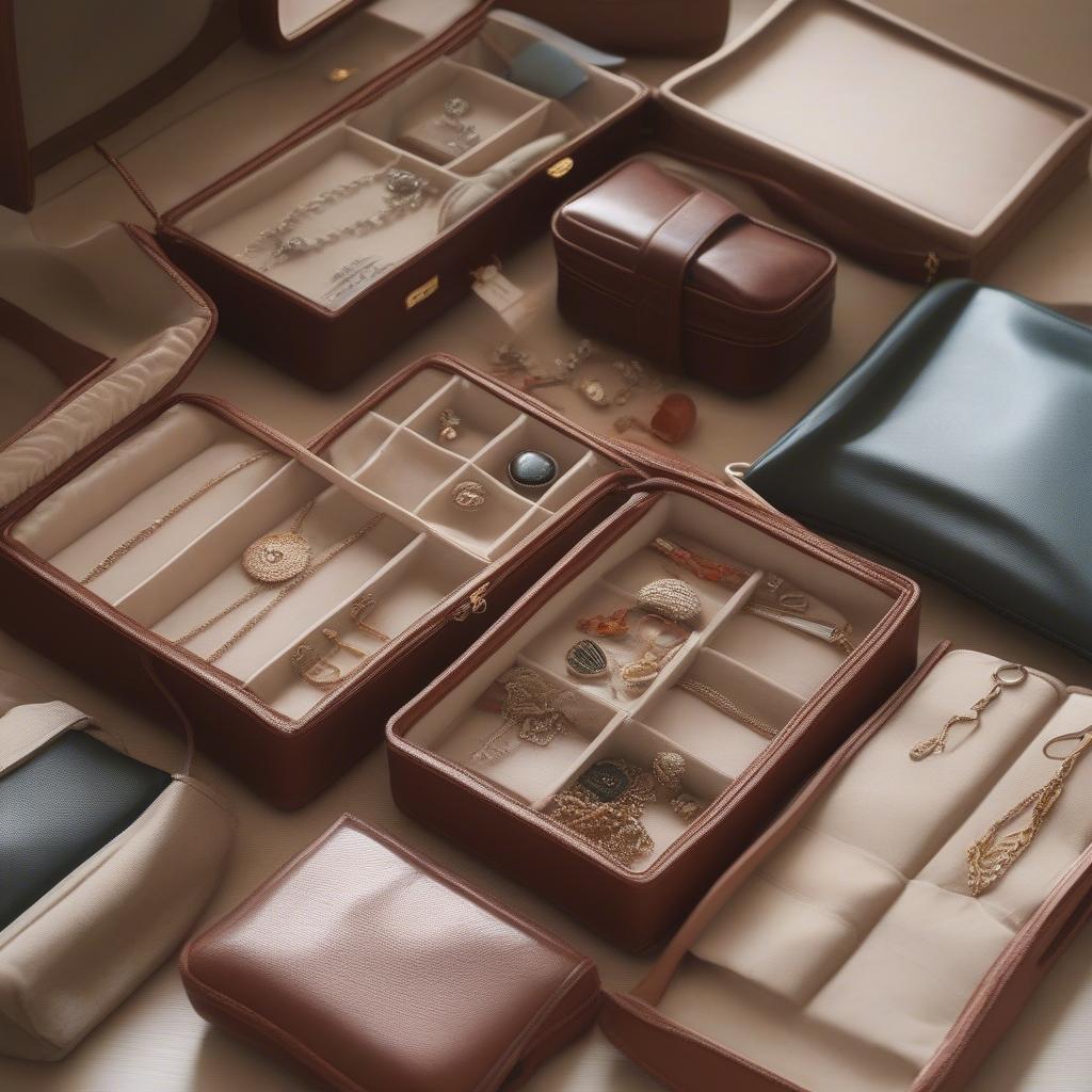 Small Travel Jewelry Cases