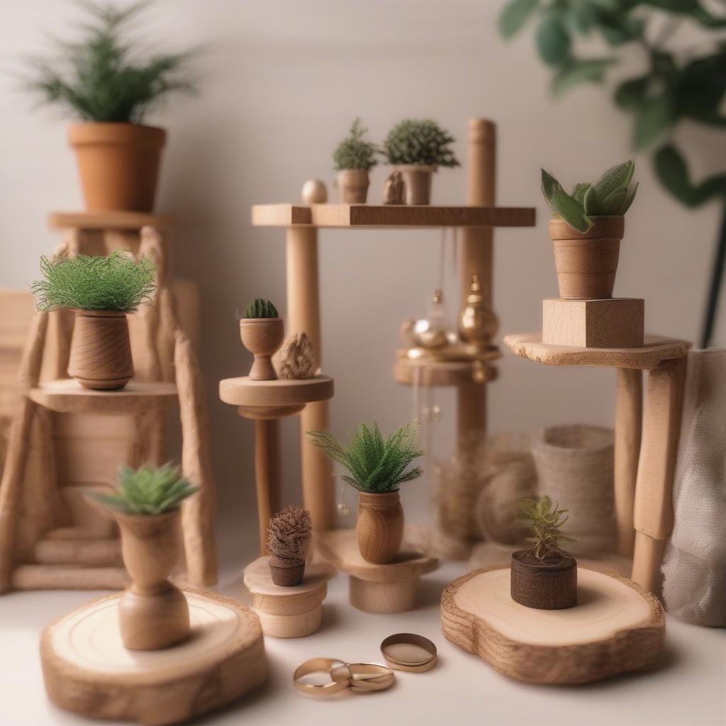 Creative Small Wooden Display Ideas