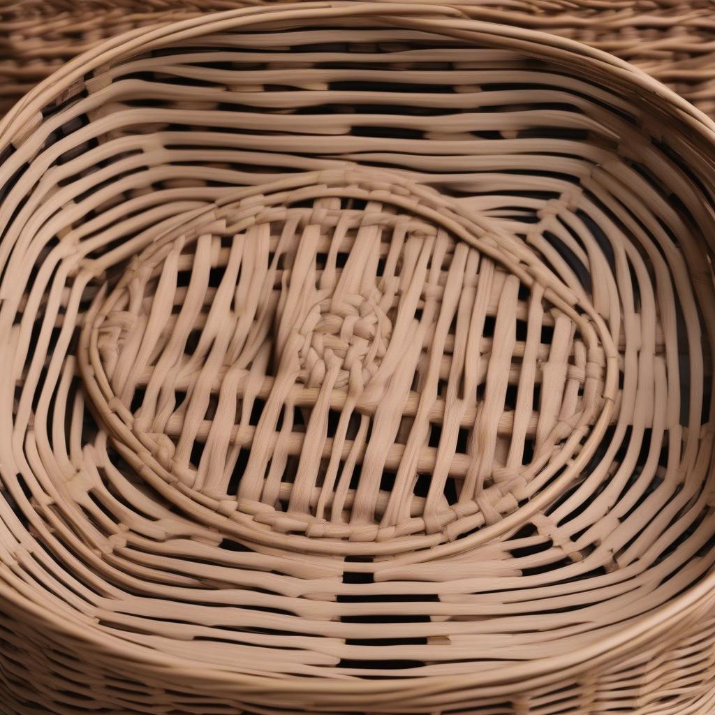 Intricate Detailing on a Smallwood Wicker Basket