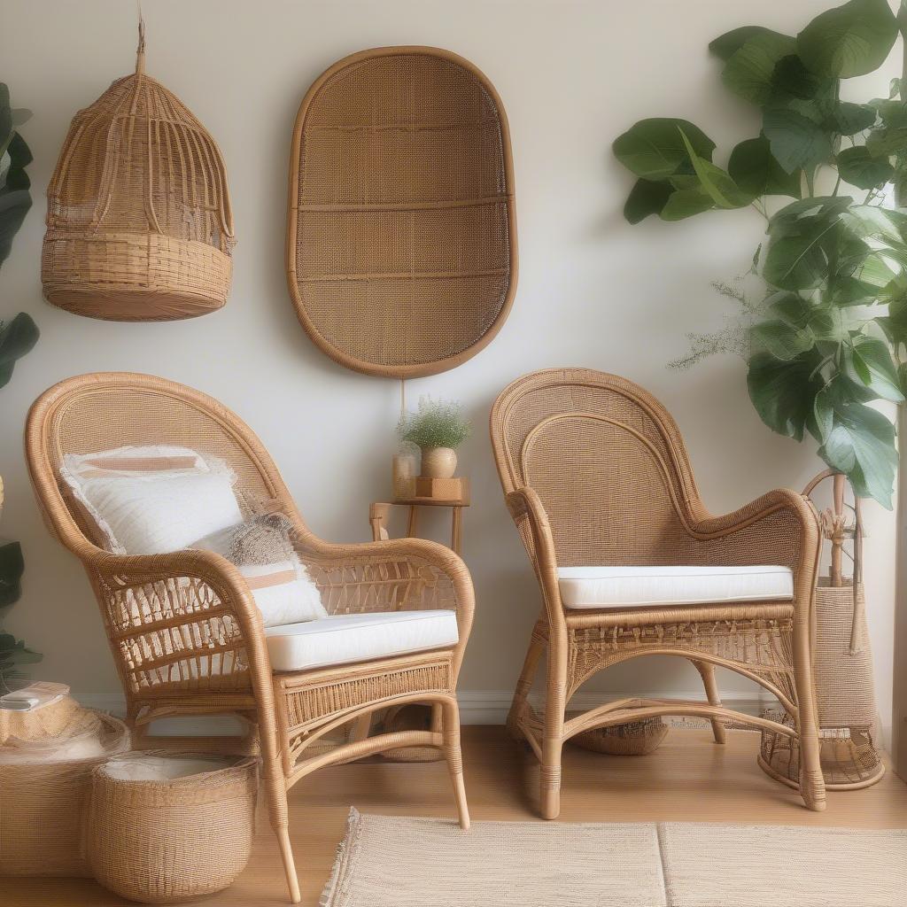 Wicker Chairs with Free Shipping