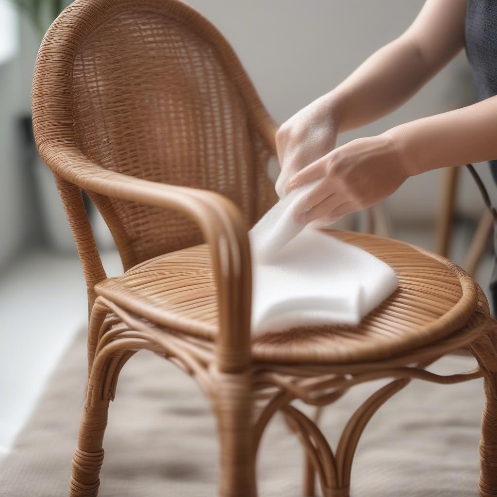 Cleaning Wicker Furniture