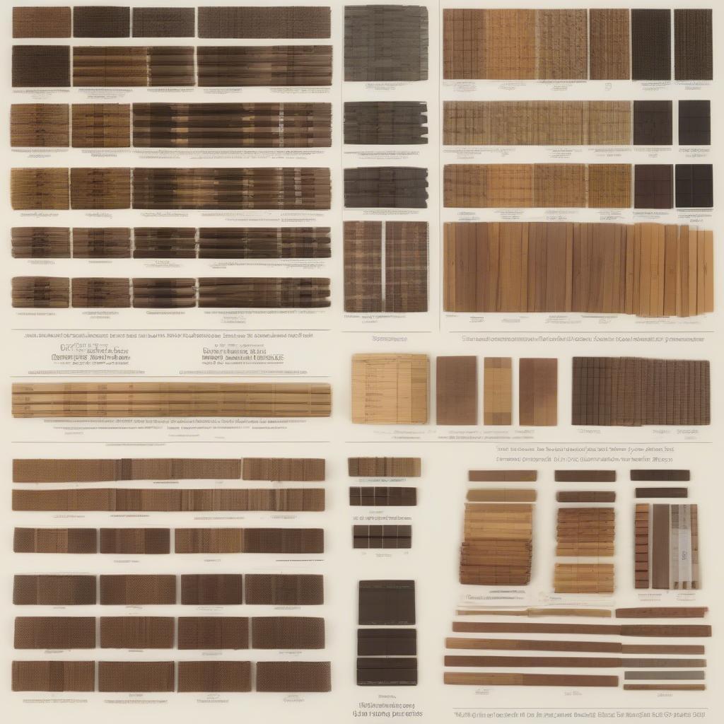 Different Sizes and Shapes of Southwood Bar