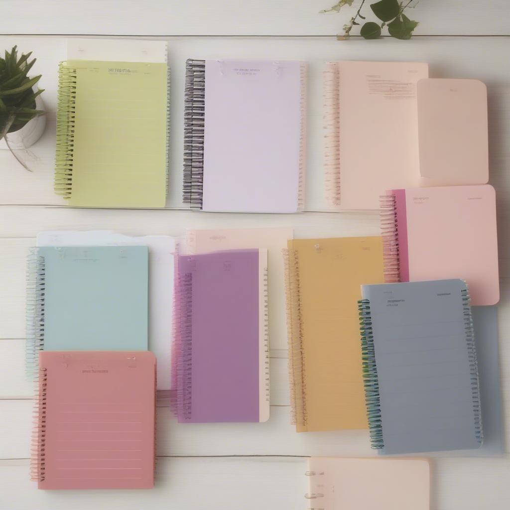 Different Types of Spiral Bound Notepads