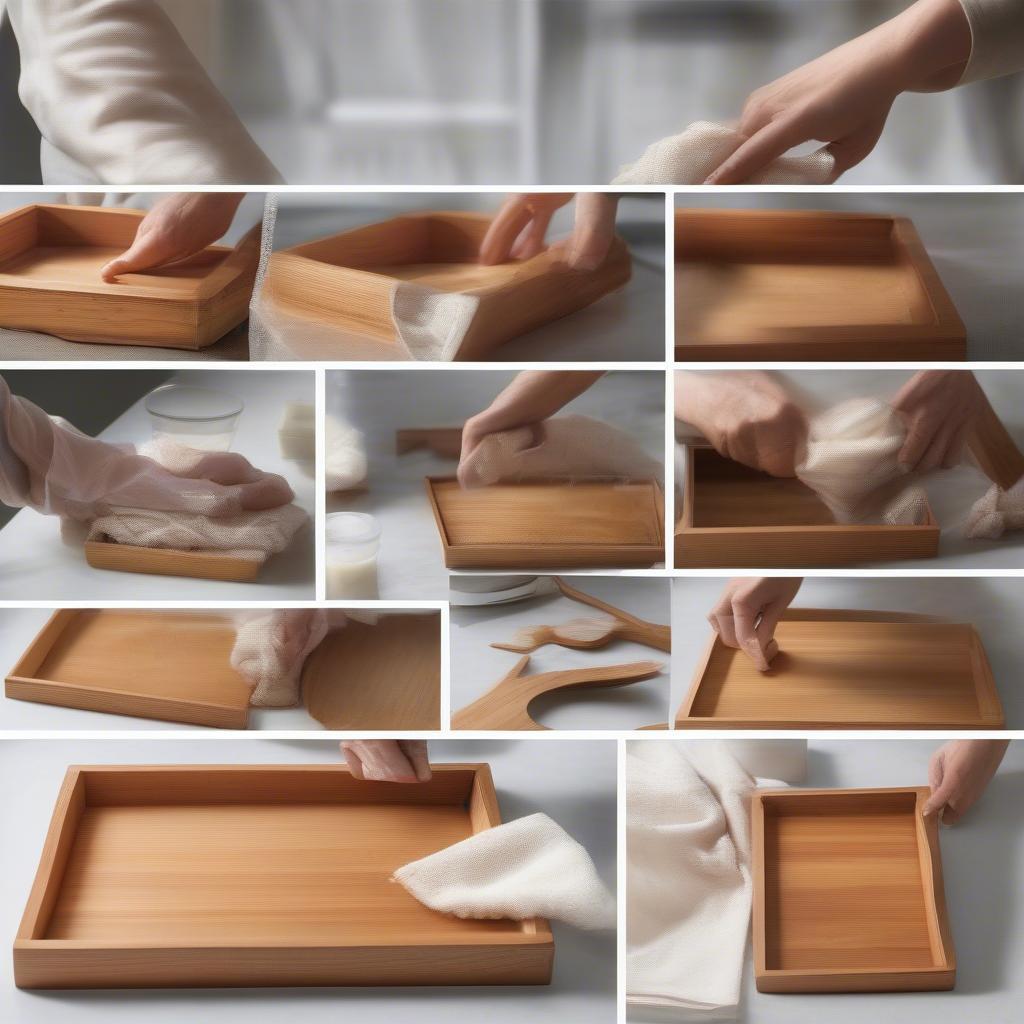 Caring for Your Square Wooden Tray