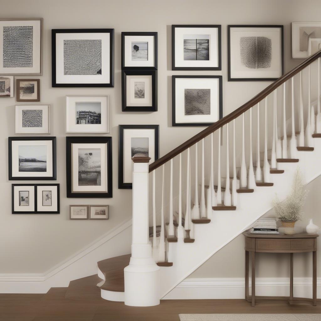 Staircase Gallery Wall Ideas