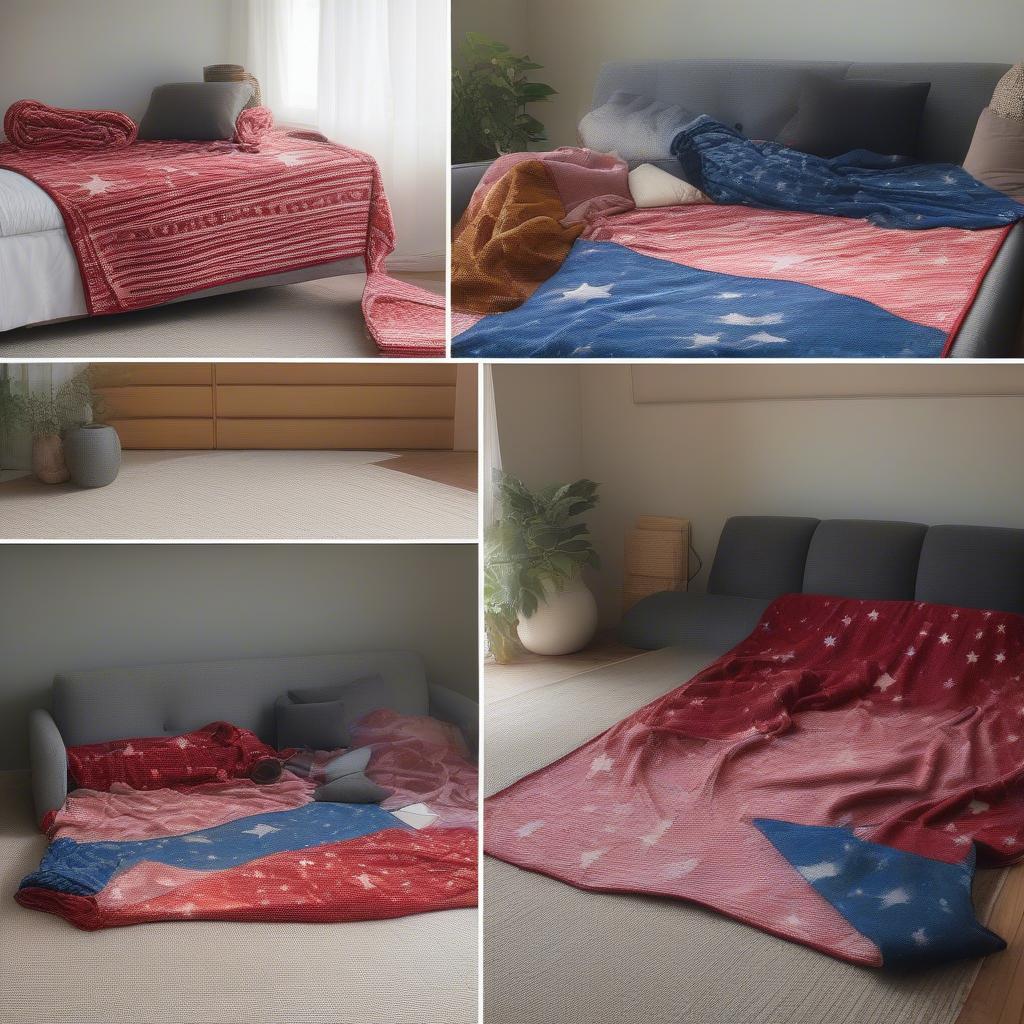 Various uses and benefits of star blankets, including warmth, comfort, and style.