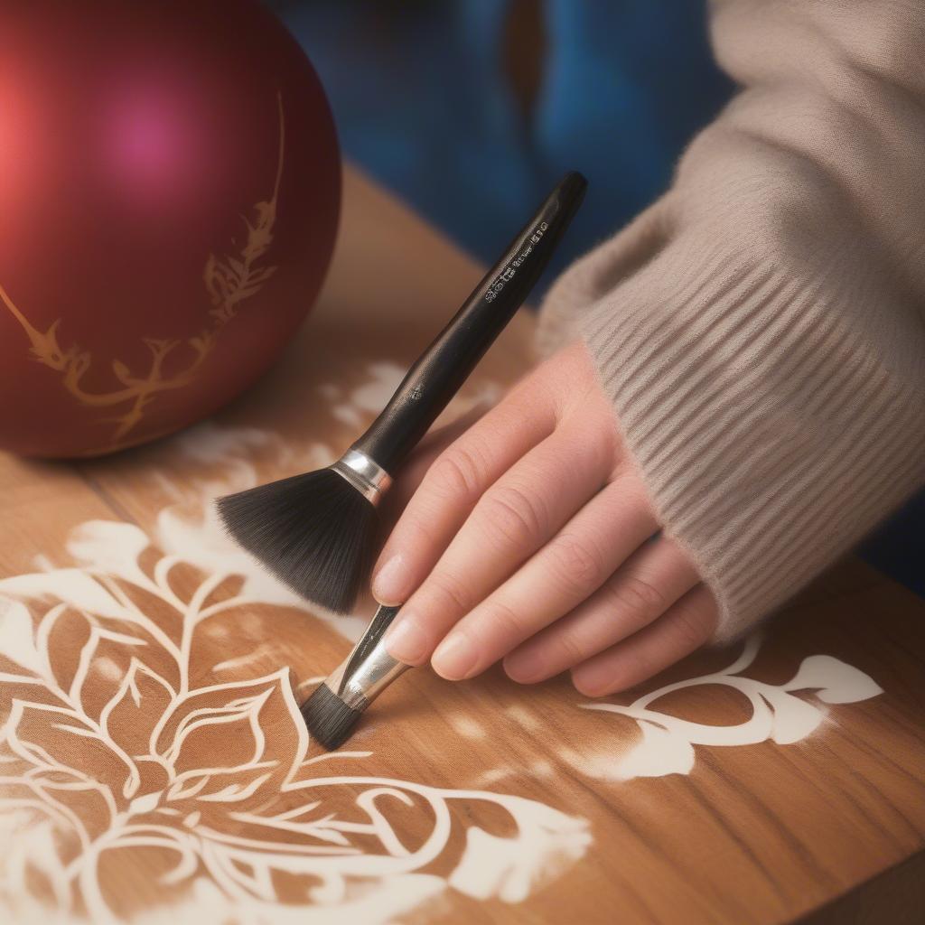 Stenciling Techniques for Holiday Crafts