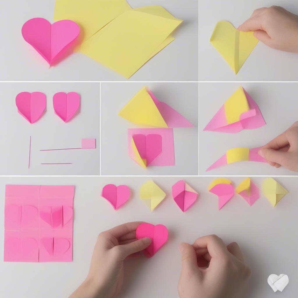 Tips for Perfect Sticky Note Hearts