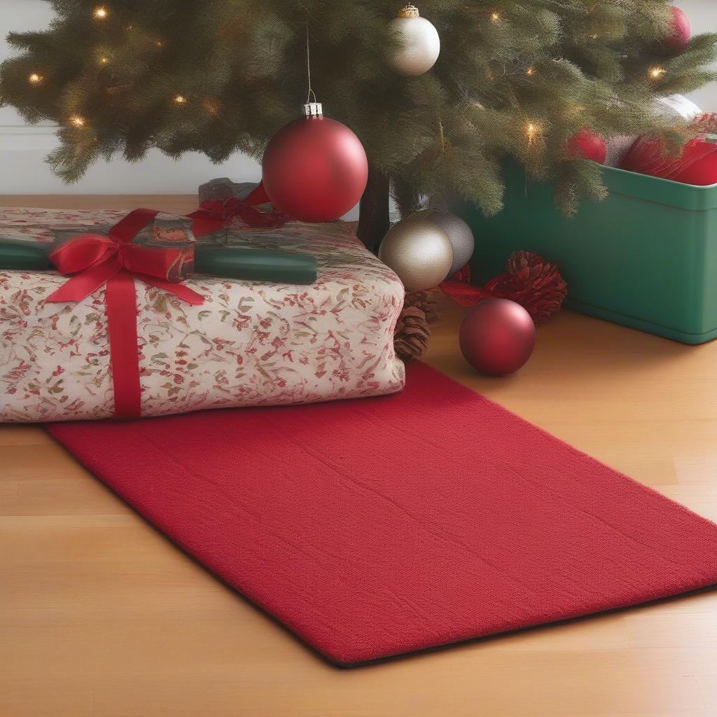 Storing Christmas Doormats Correctly