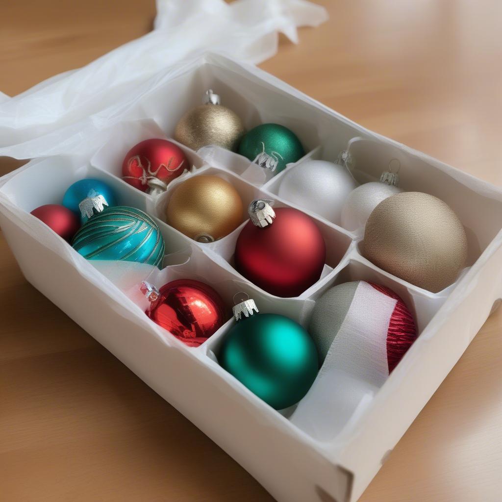 Storing Christmas Ornaments