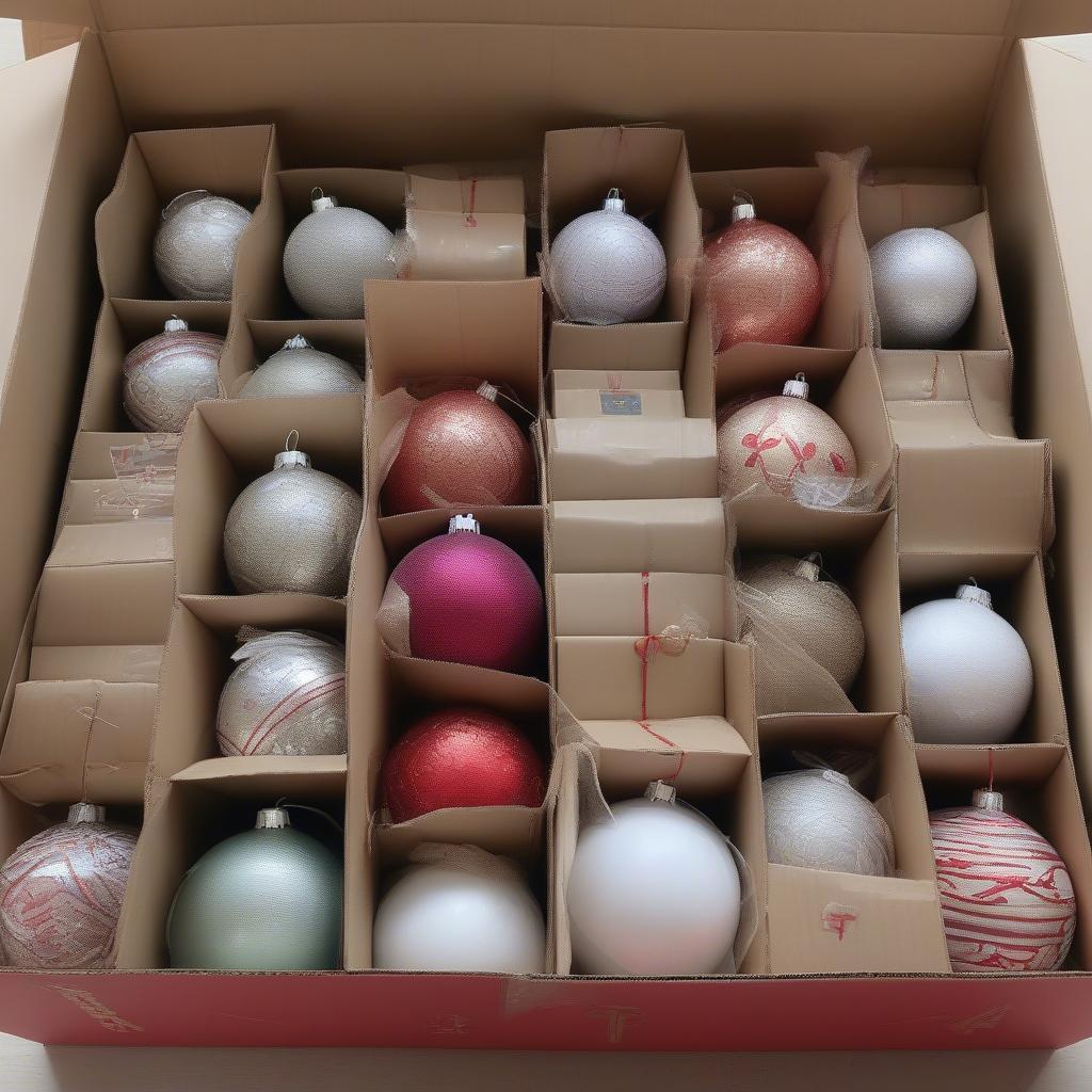 Storing Christmas Ornaments