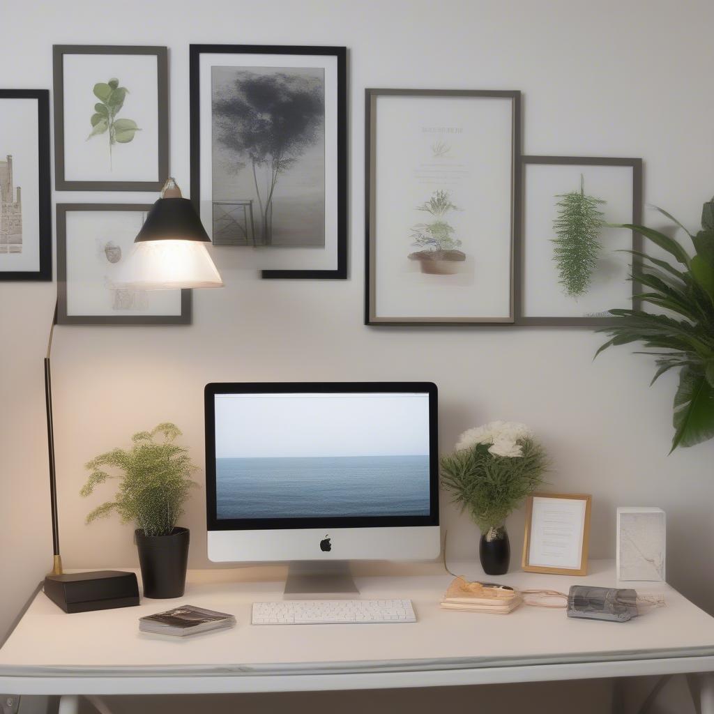 Styled 24x36 Desk with Accessories