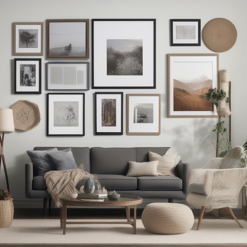 Styling 20x20 Frames in Various Interior Design Styles