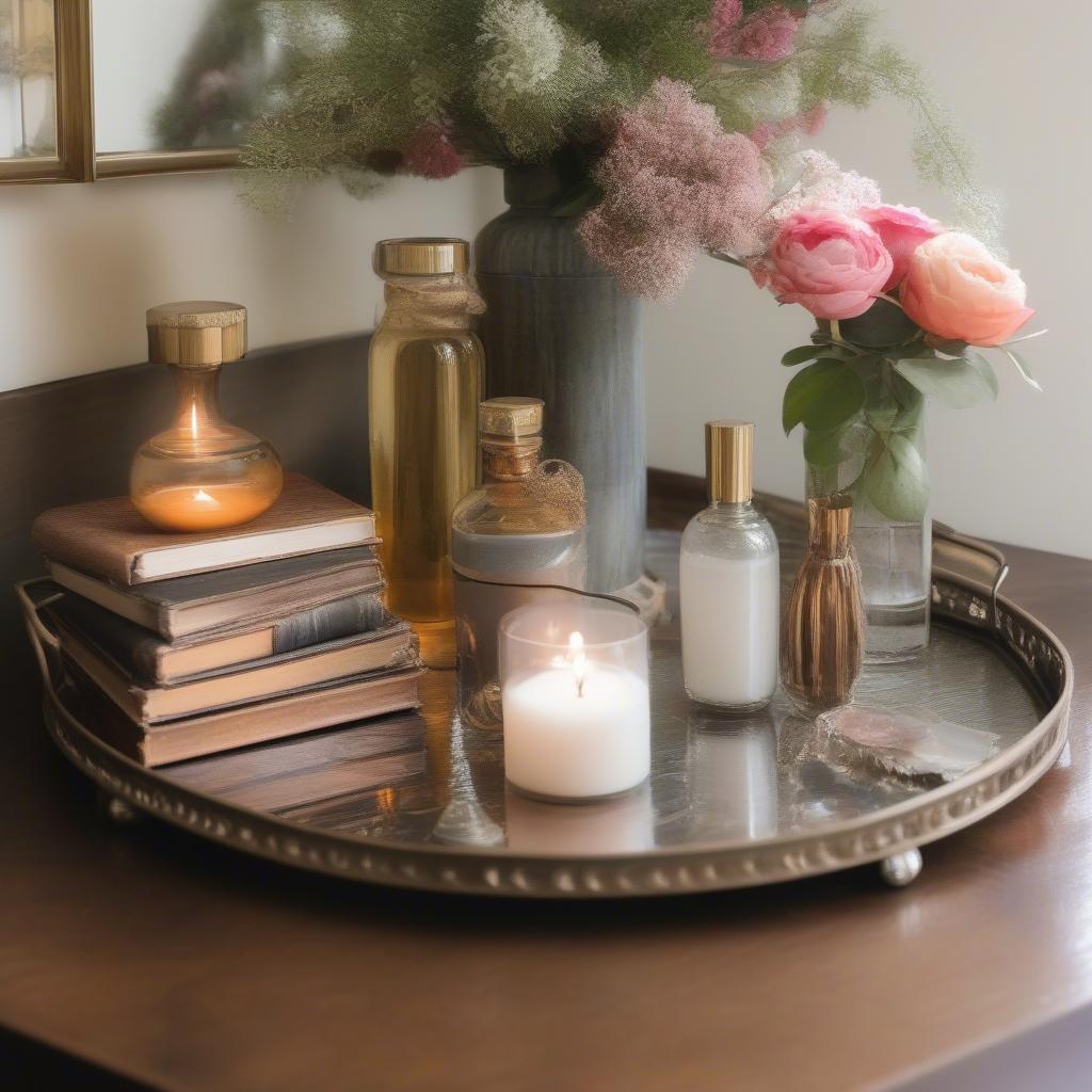 Creative Ways to Style Vintage Serving Trays