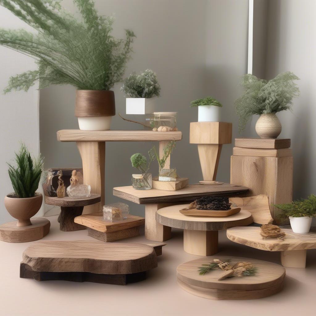 Styling Ideas for Wooden Risers