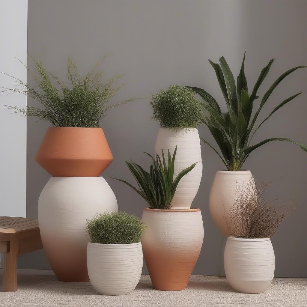 Stylish Ceramic Planters for Indoor and Outdoor Use