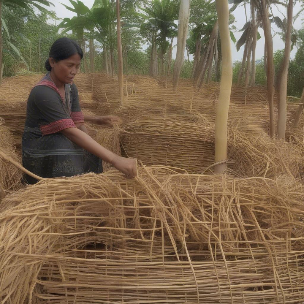 Sustainable Rattan Harvesting Practices