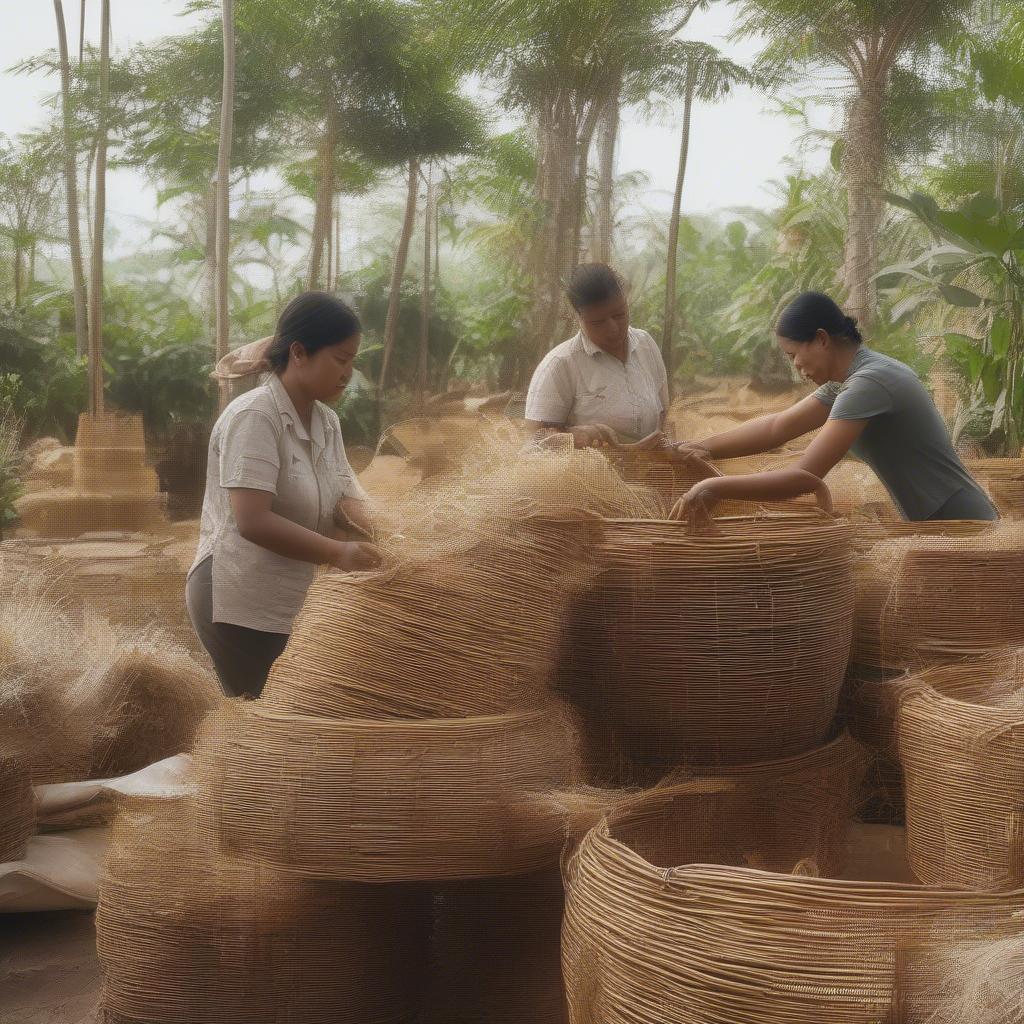 The Sustainable Beauty of Wicker and Rattan