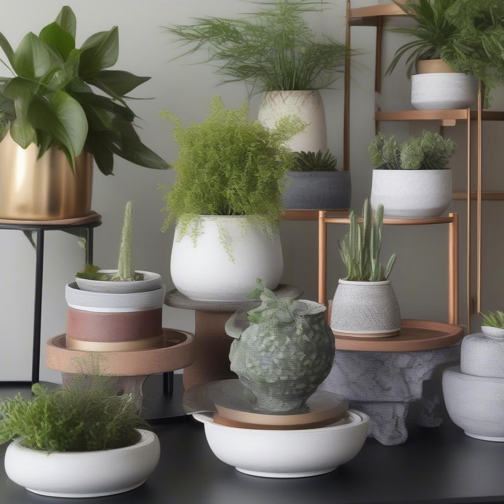 Styling Tabletop Planters