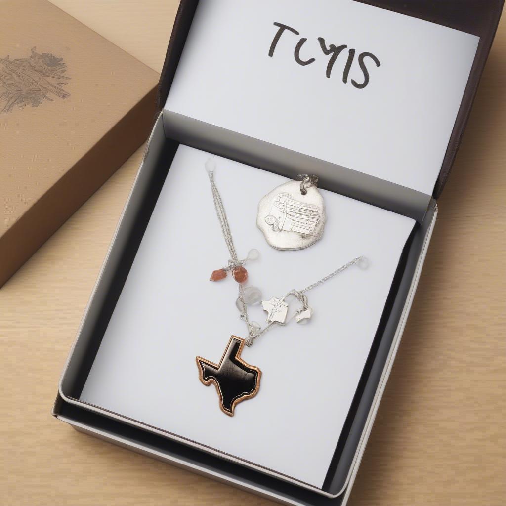 Texas Necklace Gift Ideas