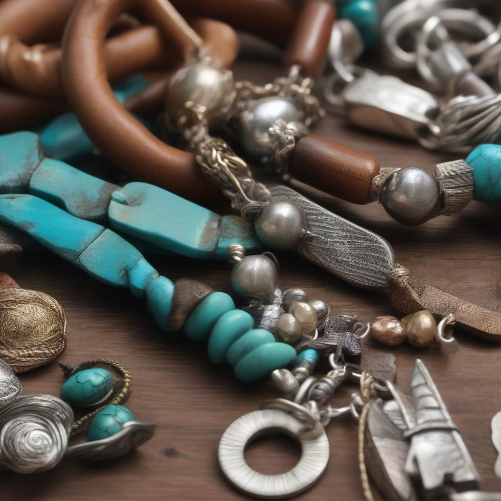 Texas Necklace Materials