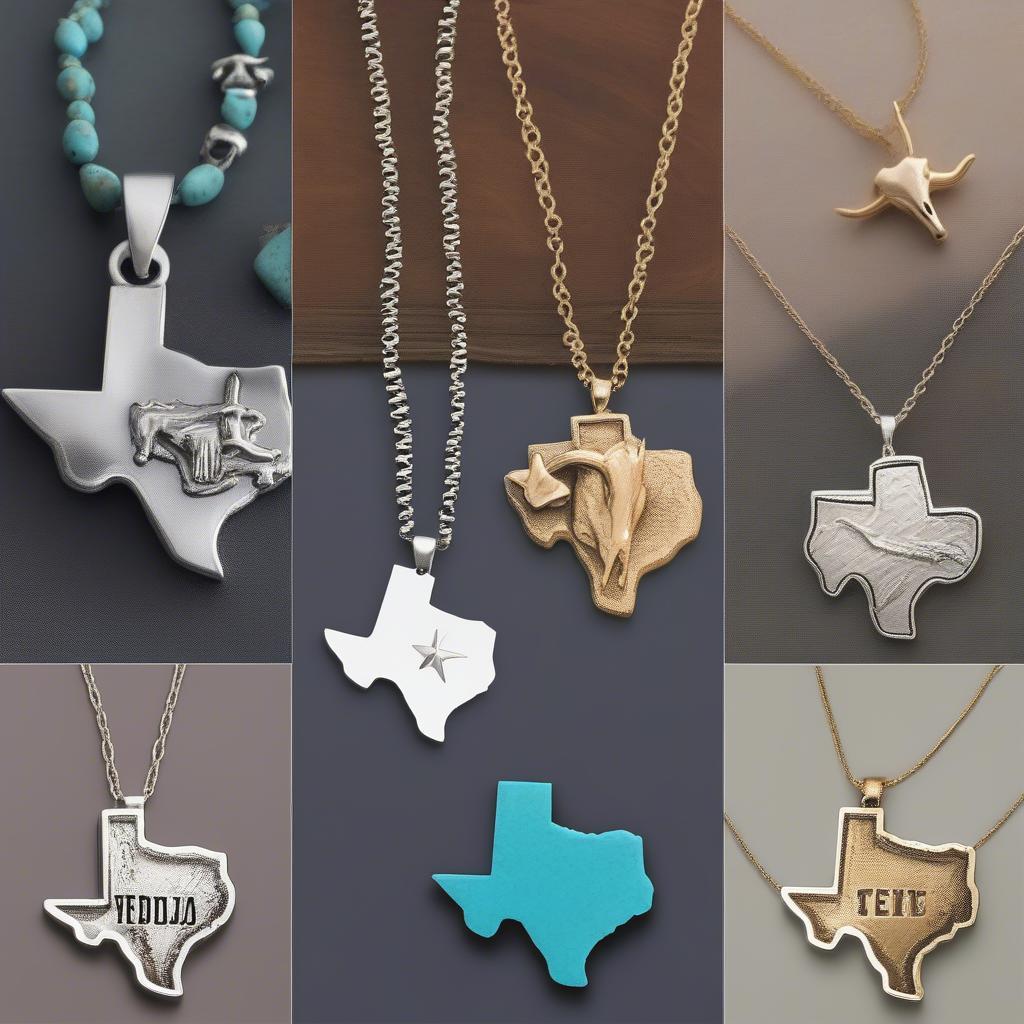 Texas Necklace Styles