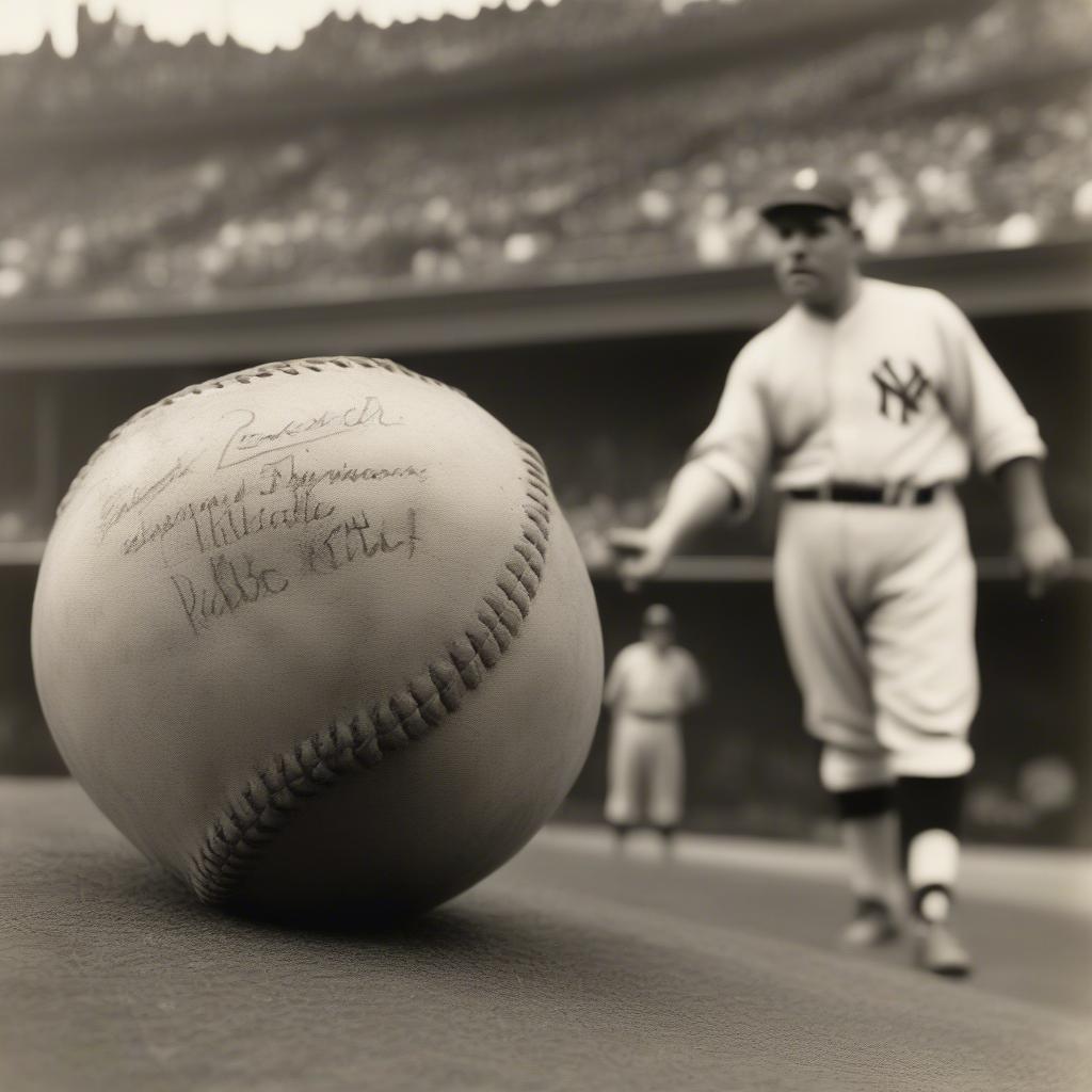 The infamous "beast" baseball