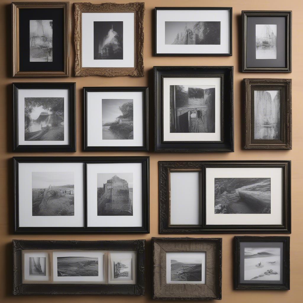 Different Styles of Three Piece Photo Frames