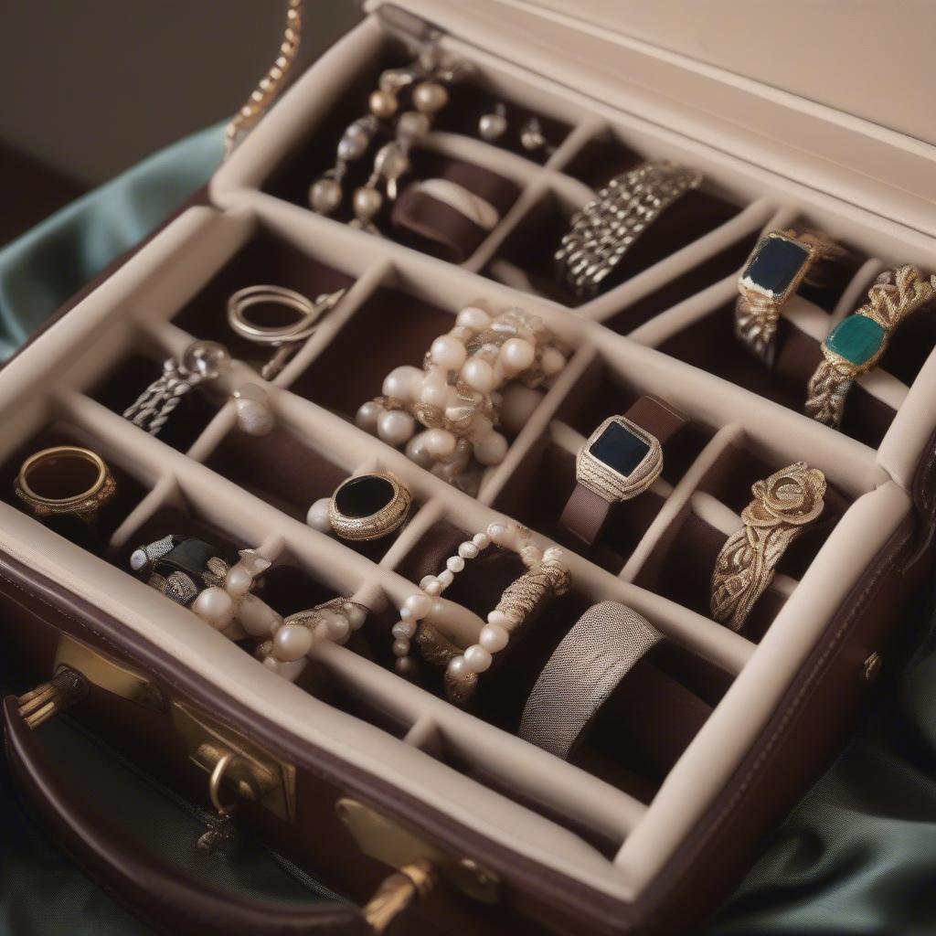 Organized Travel Jewelry Case