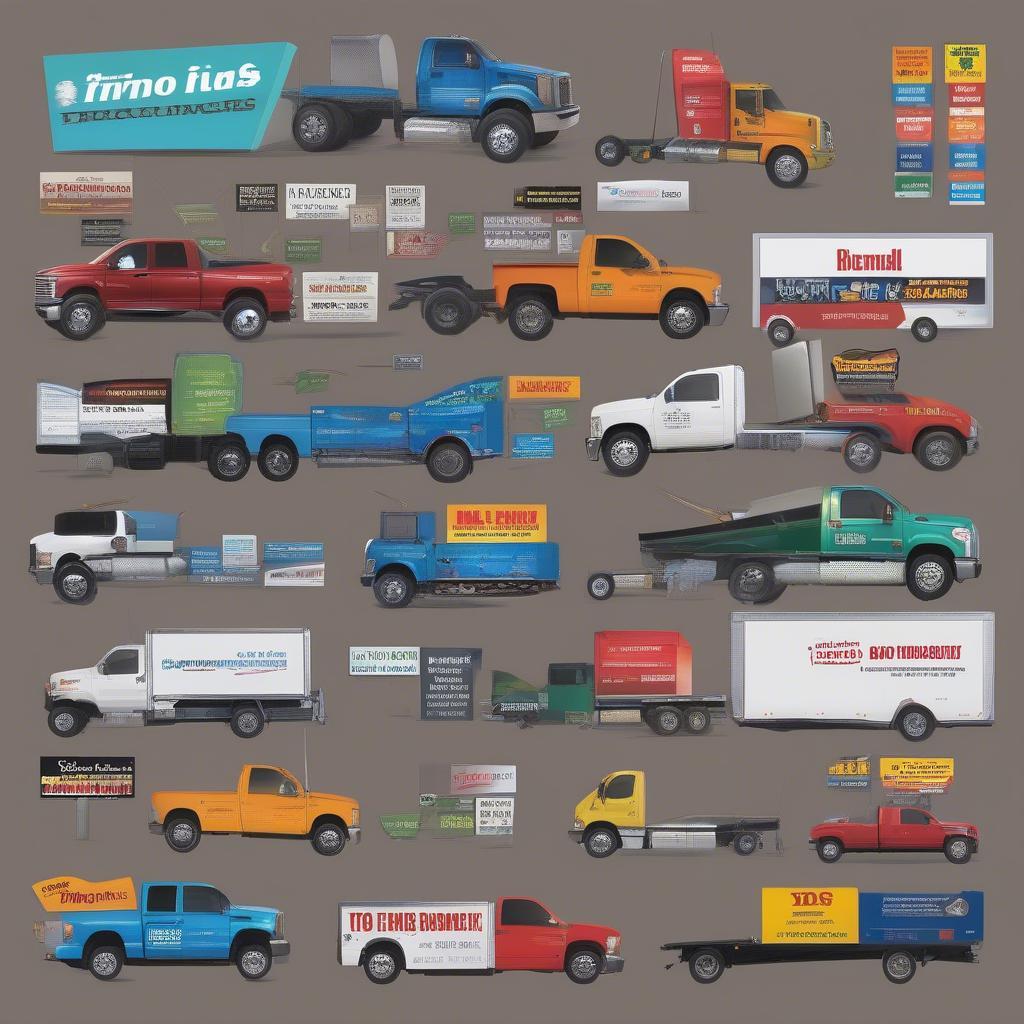 Examples of Effective Truck for Sale Signs