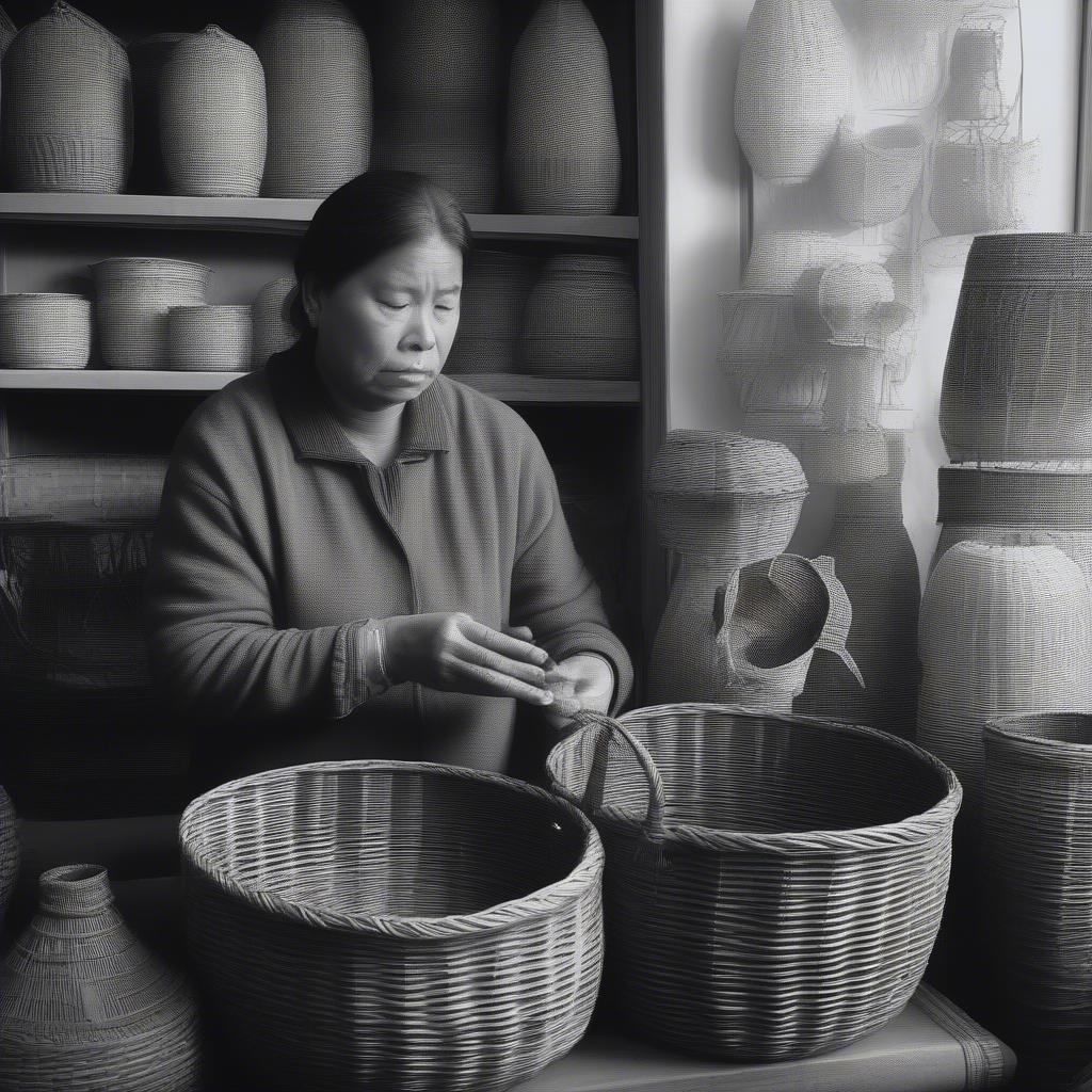 Choosing a wicker basket mindfully, feeding the right wolf.