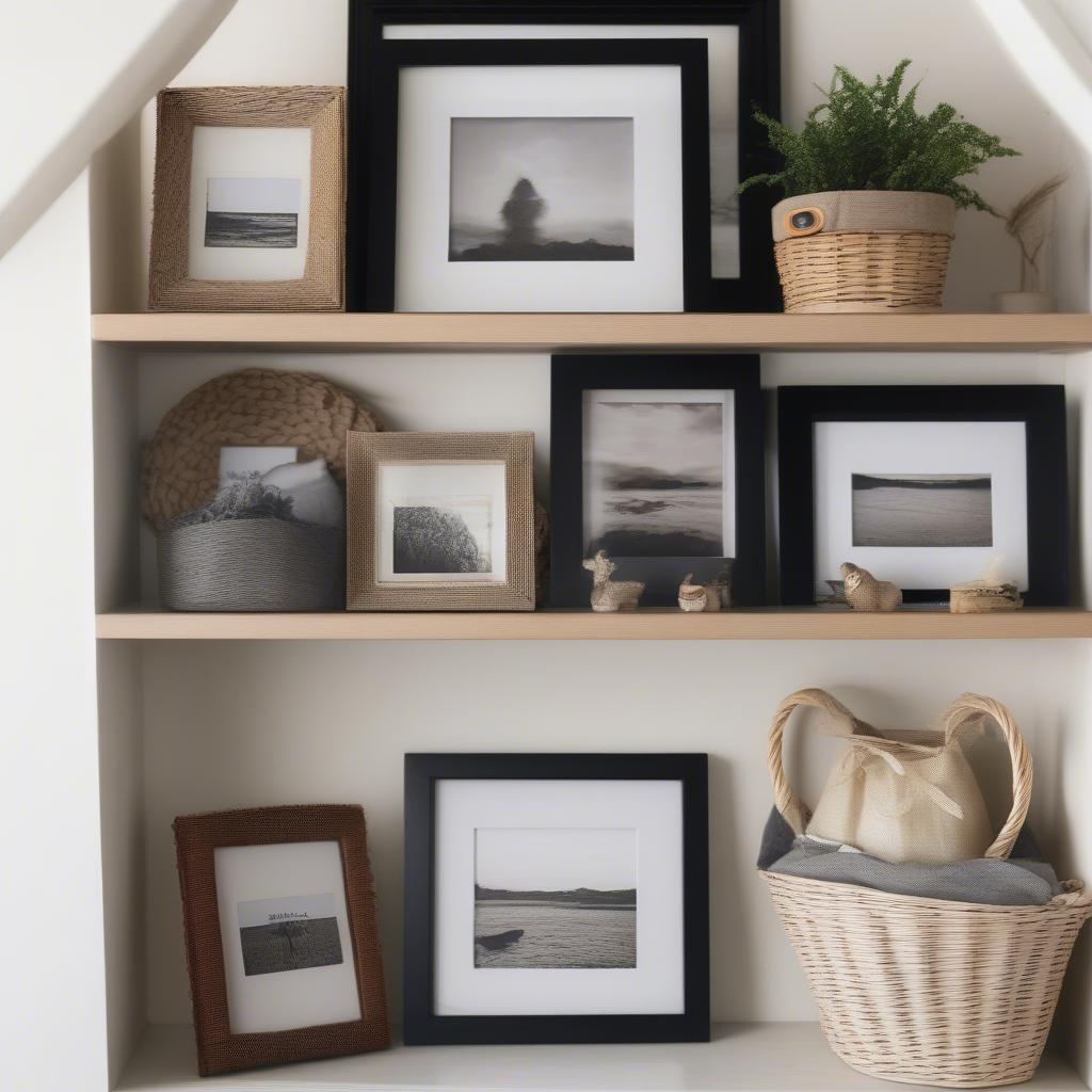 Unique Ideas for Displaying Framed Photos