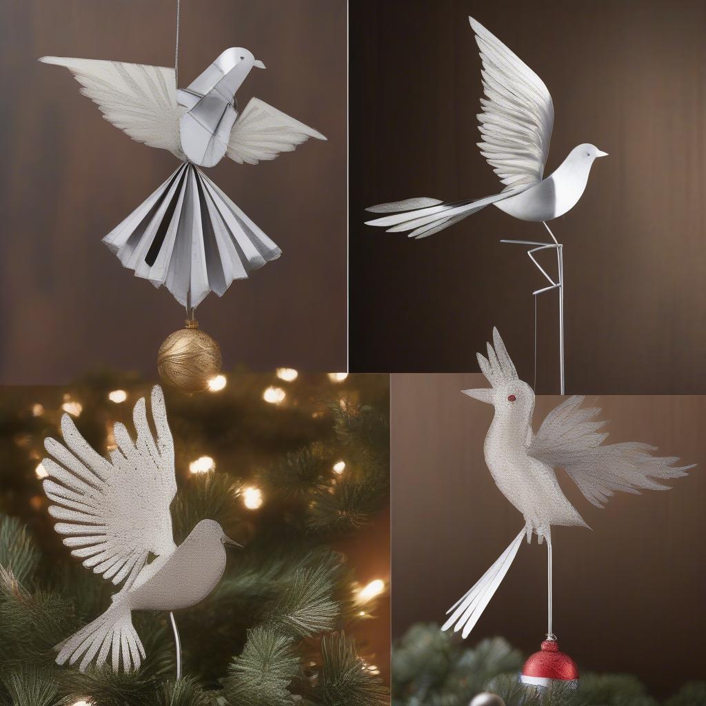 Unique Metal Tree Topper Designs