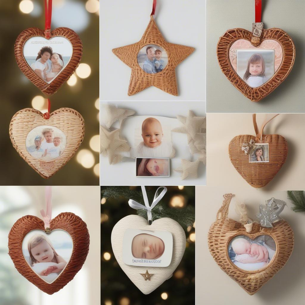 Unique Personalized Photo Ornament Ideas